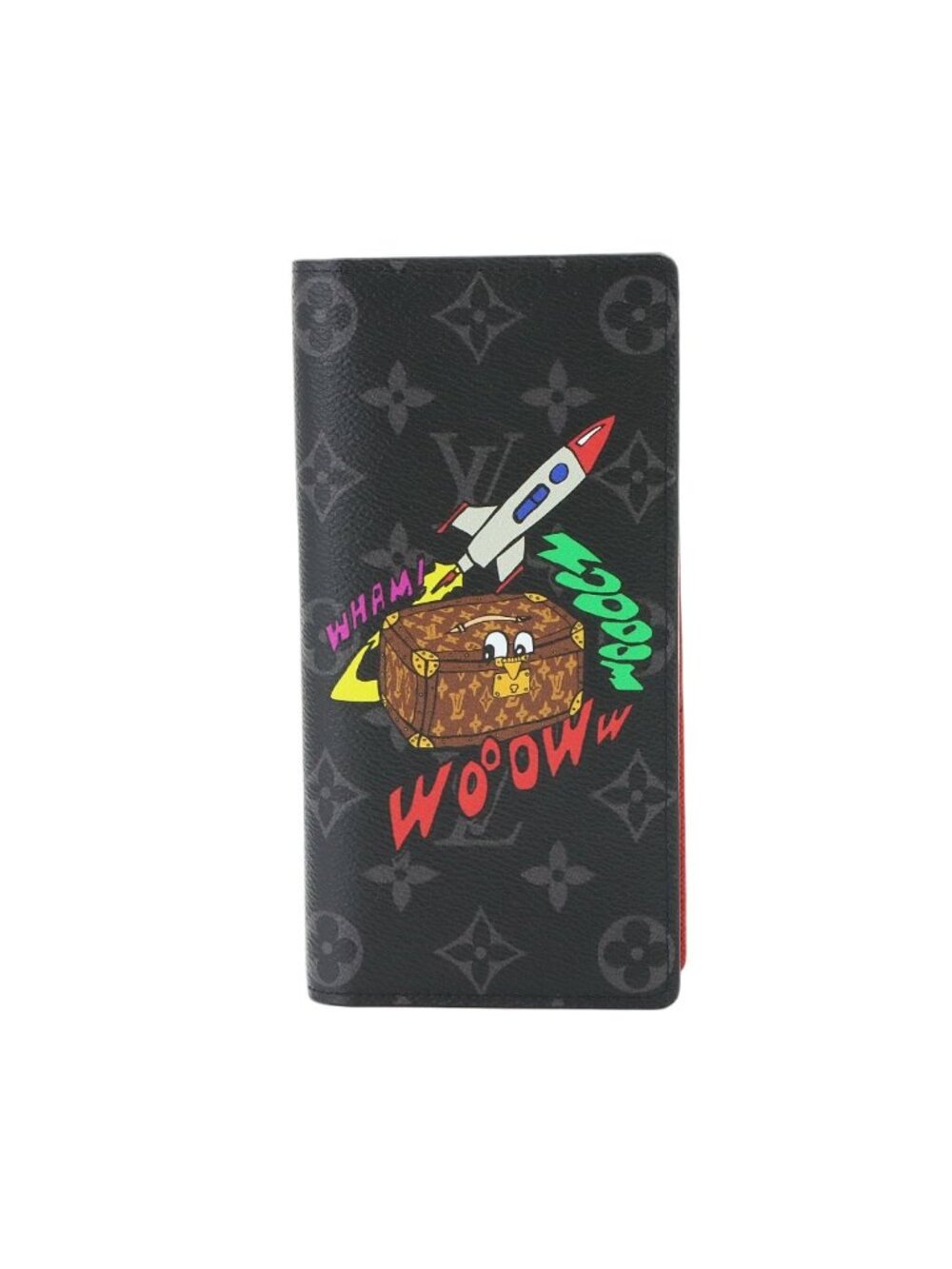 Louis Vuitton Monogram Eclipse Portefeuille Plaza Bifold Wallet